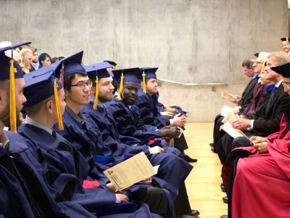 2015 Winter Commencement Students