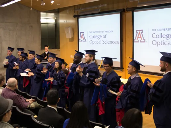 2015 Winter Commencement Students