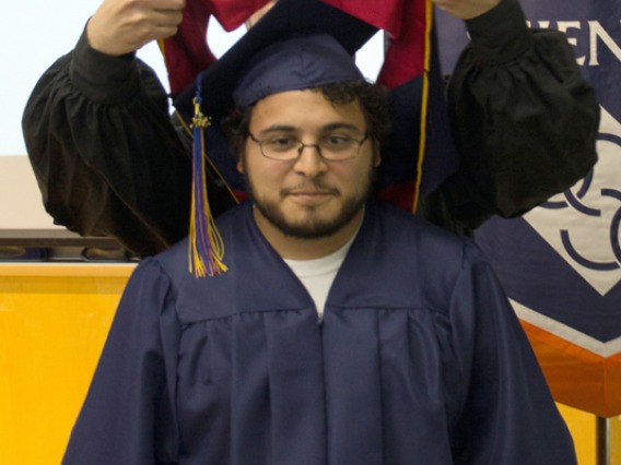 2015 Winter Commencement Student