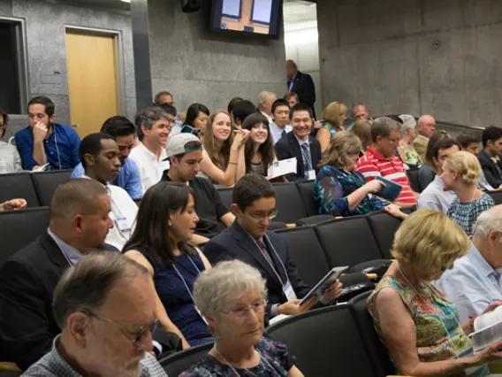 scholarship ceremony audience