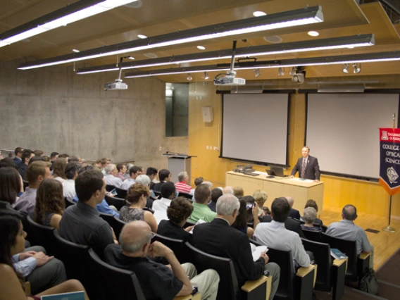 scholarship ceremony audience