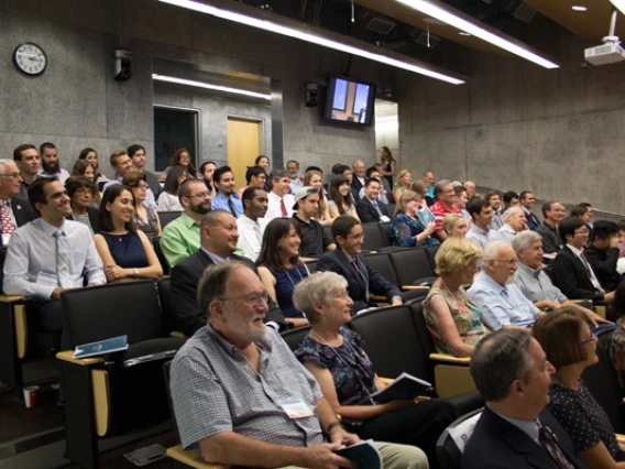 scholarship ceremony audience