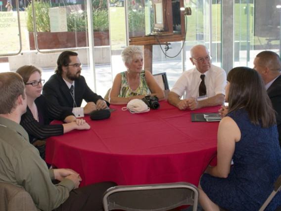 scholarship ceremony attendees