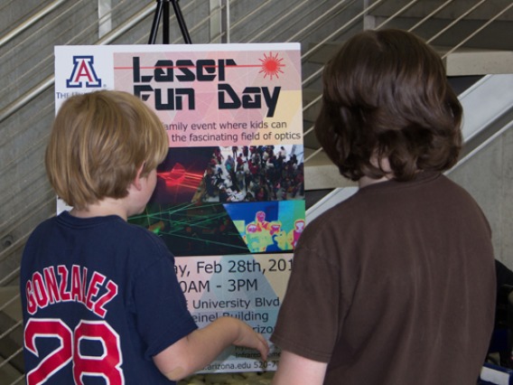 Laser Fun Day participants