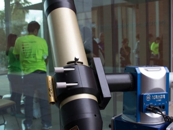 Laser Fun Day telescope