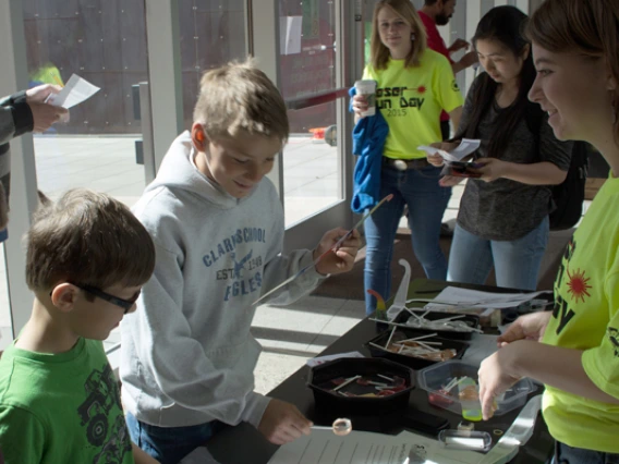 Laser Fun Day participants