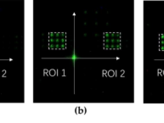 Long exposure of simultaneous scanning of two Region of Interests (ROIs)