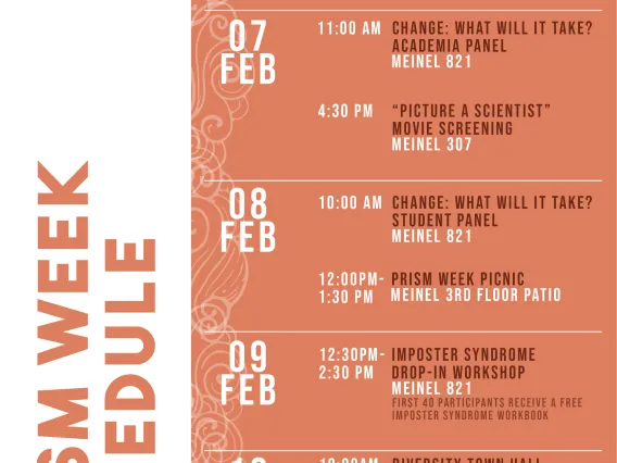 Prism Week 2023 Schedule