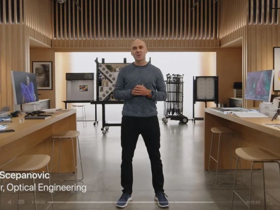 Misha Scepanovic in Apple Event