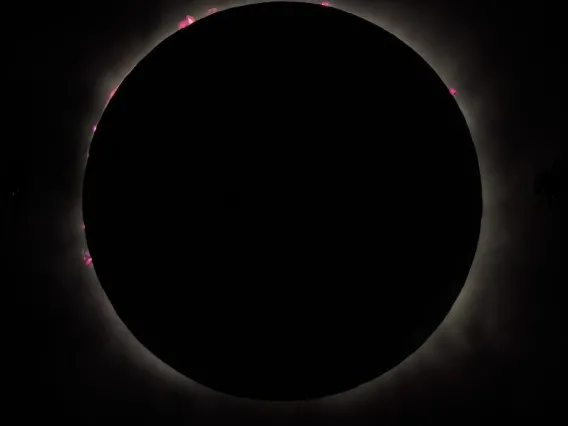 Total Solar Eclipse in Texas