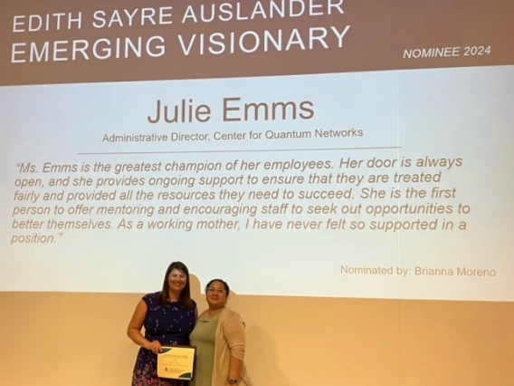 Julie Emms emerging visionary