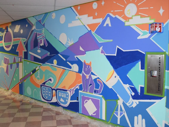 Fourth Floor Mural