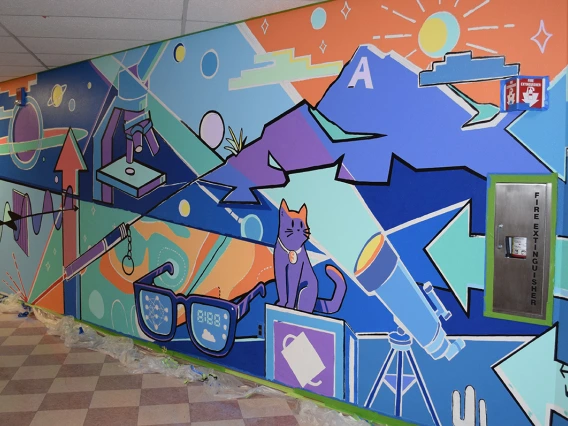 Fourth Floor Mural