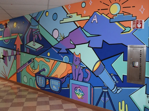 Fourth Floor Mural