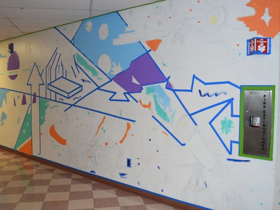 Fourth Floor Mural