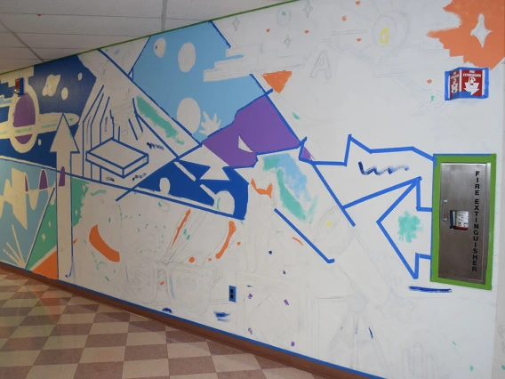 Fourth Floor Mural