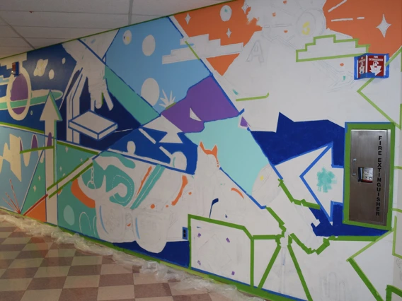 Fourth Floor Mural