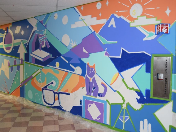 Fourth Floor Mural