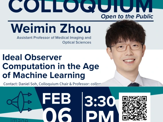 Weimin Zhou colloquium