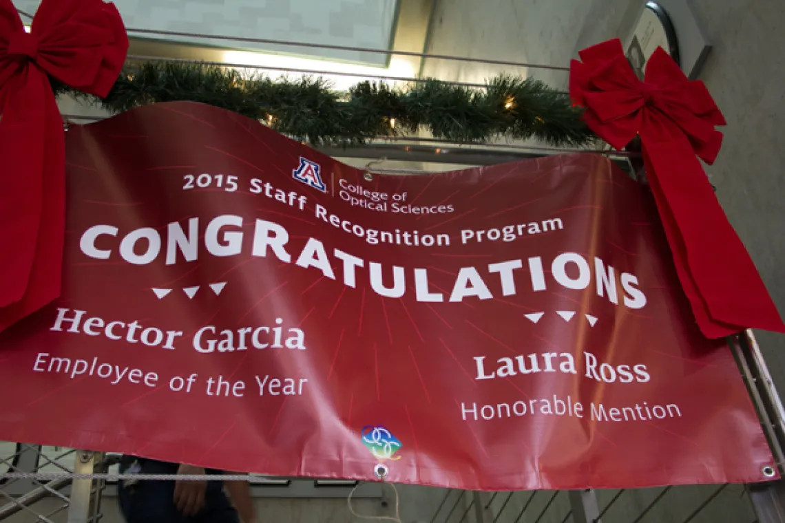 2015 Holiday Luncheon Recognition Banner