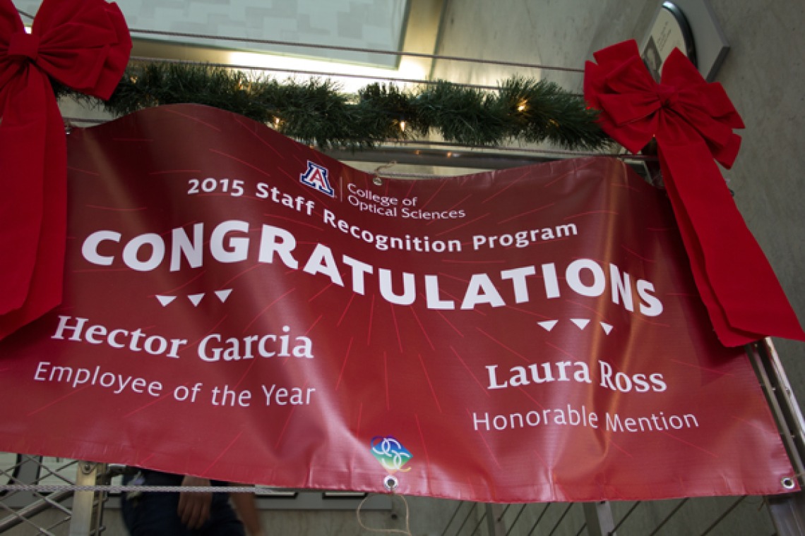 2015 Holiday Luncheon Recognition Banner