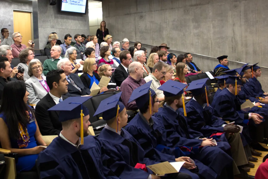 2015 Winter Commencement Students