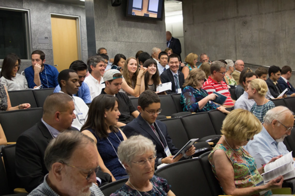 scholarship ceremony audience