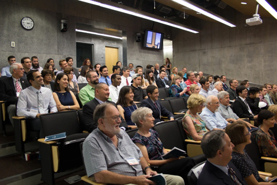 scholarship ceremony audience