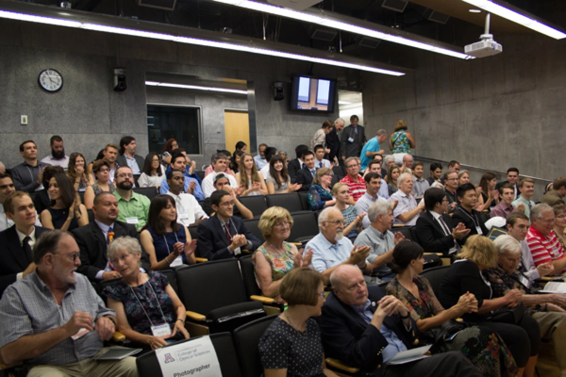 scholarship ceremony audience