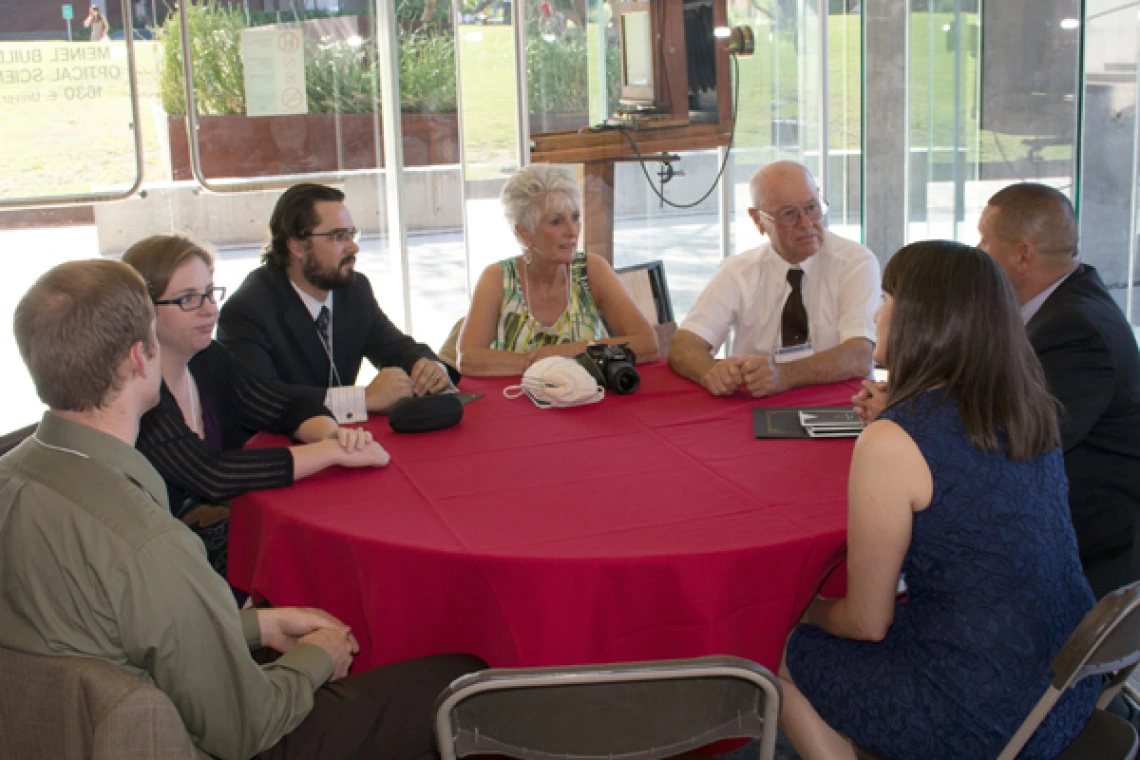 scholarship ceremony attendees