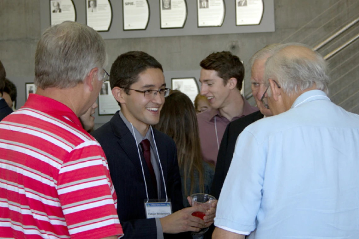 scholarship ceremony attendees