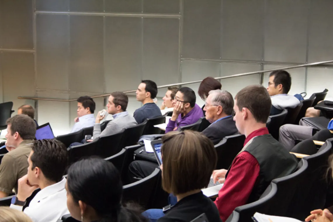 Spring Workshop Presentation Audience