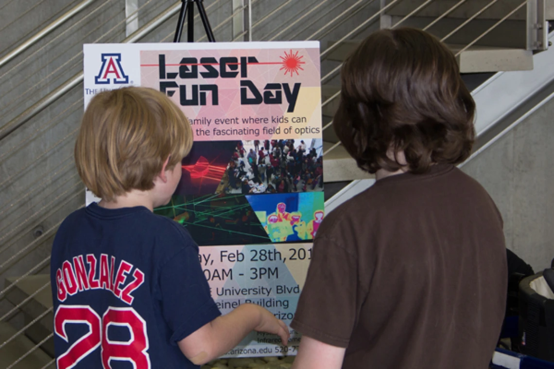 Laser Fun Day participants