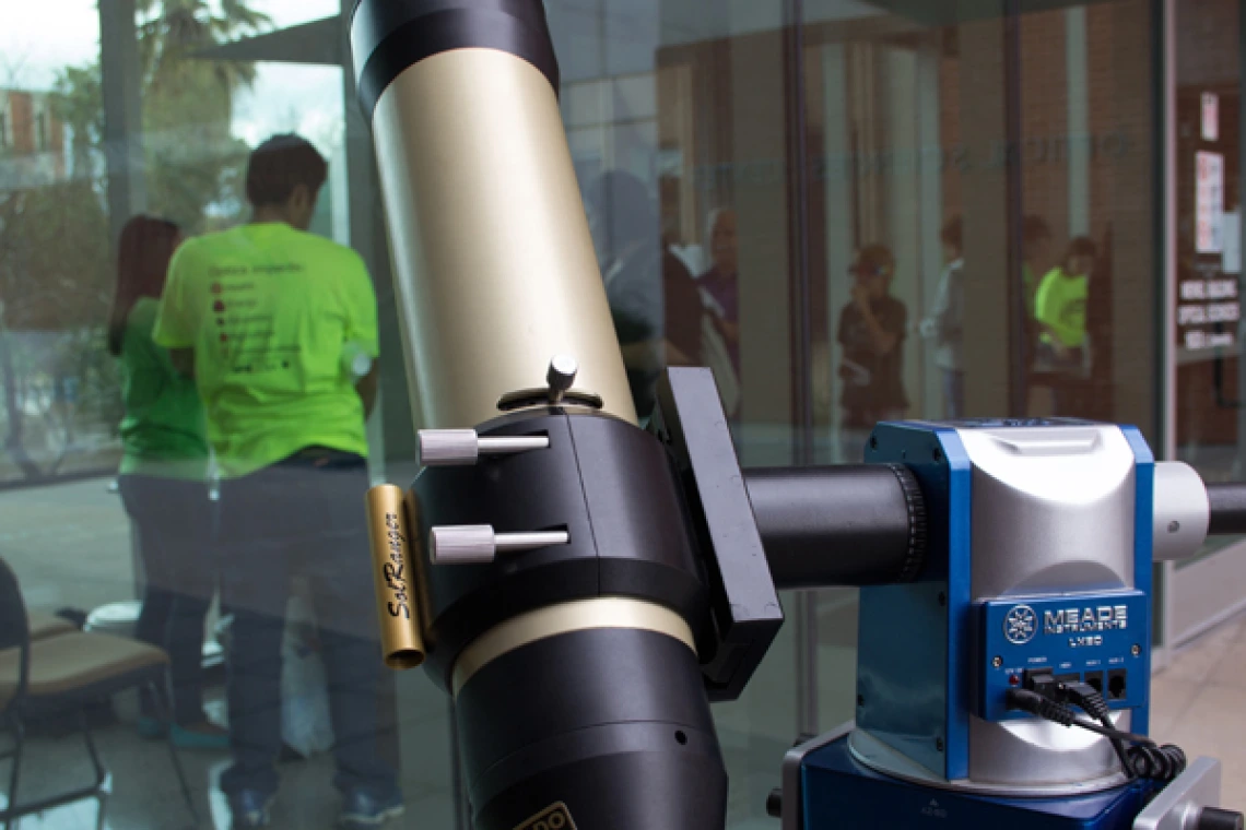 Laser Fun Day telescope