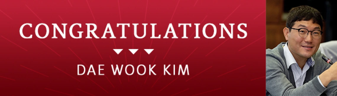 Congrats D. Kim