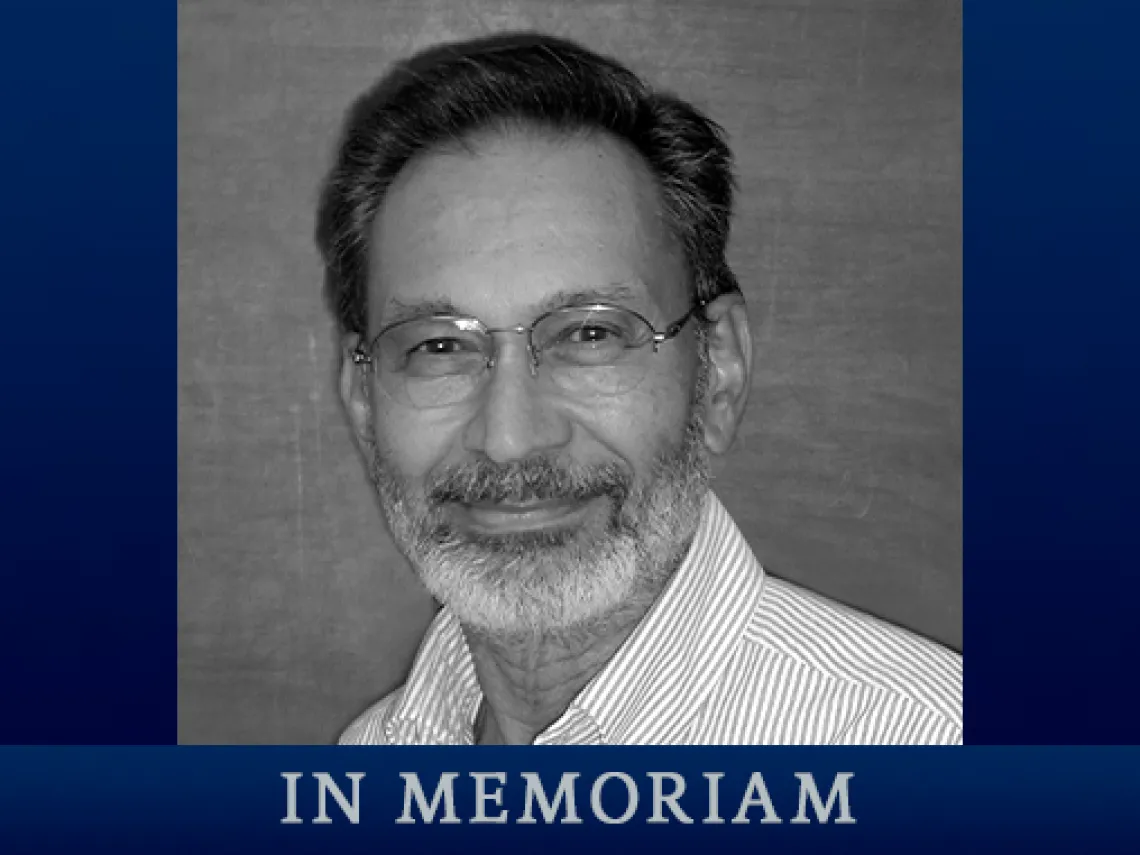 Arvind Marathay Memoriam Headshot