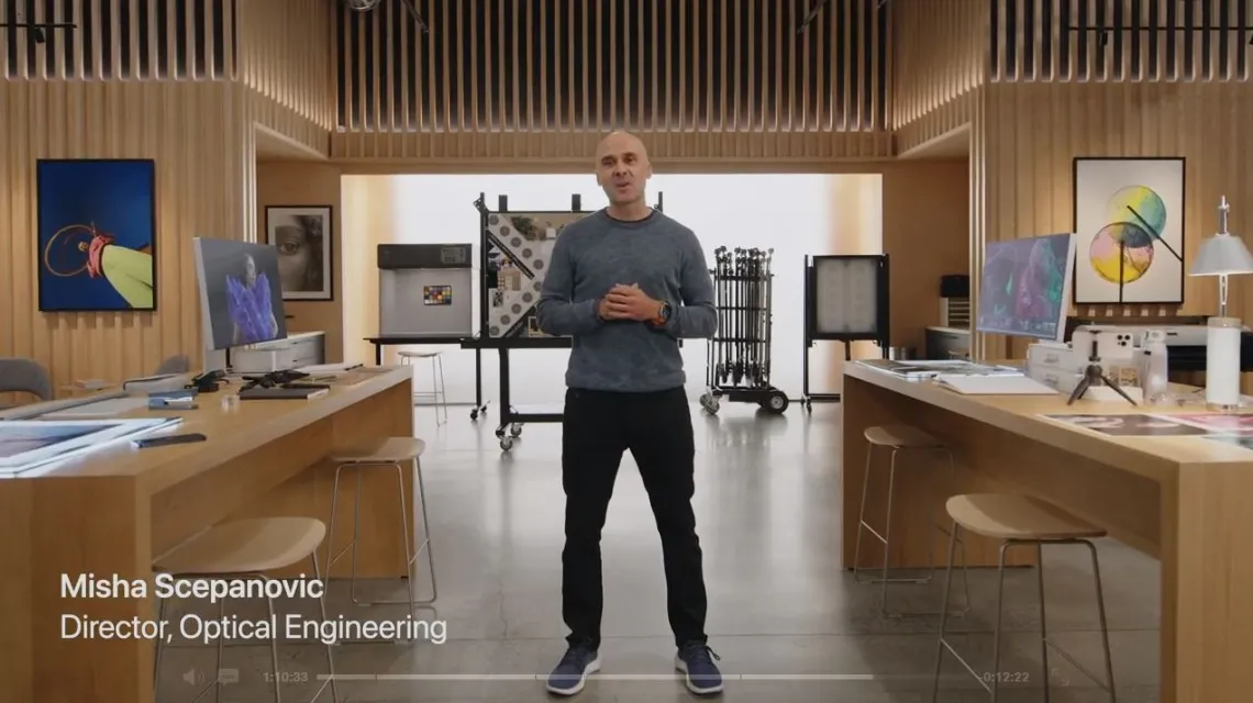 Misha Scepanovic in Apple Event