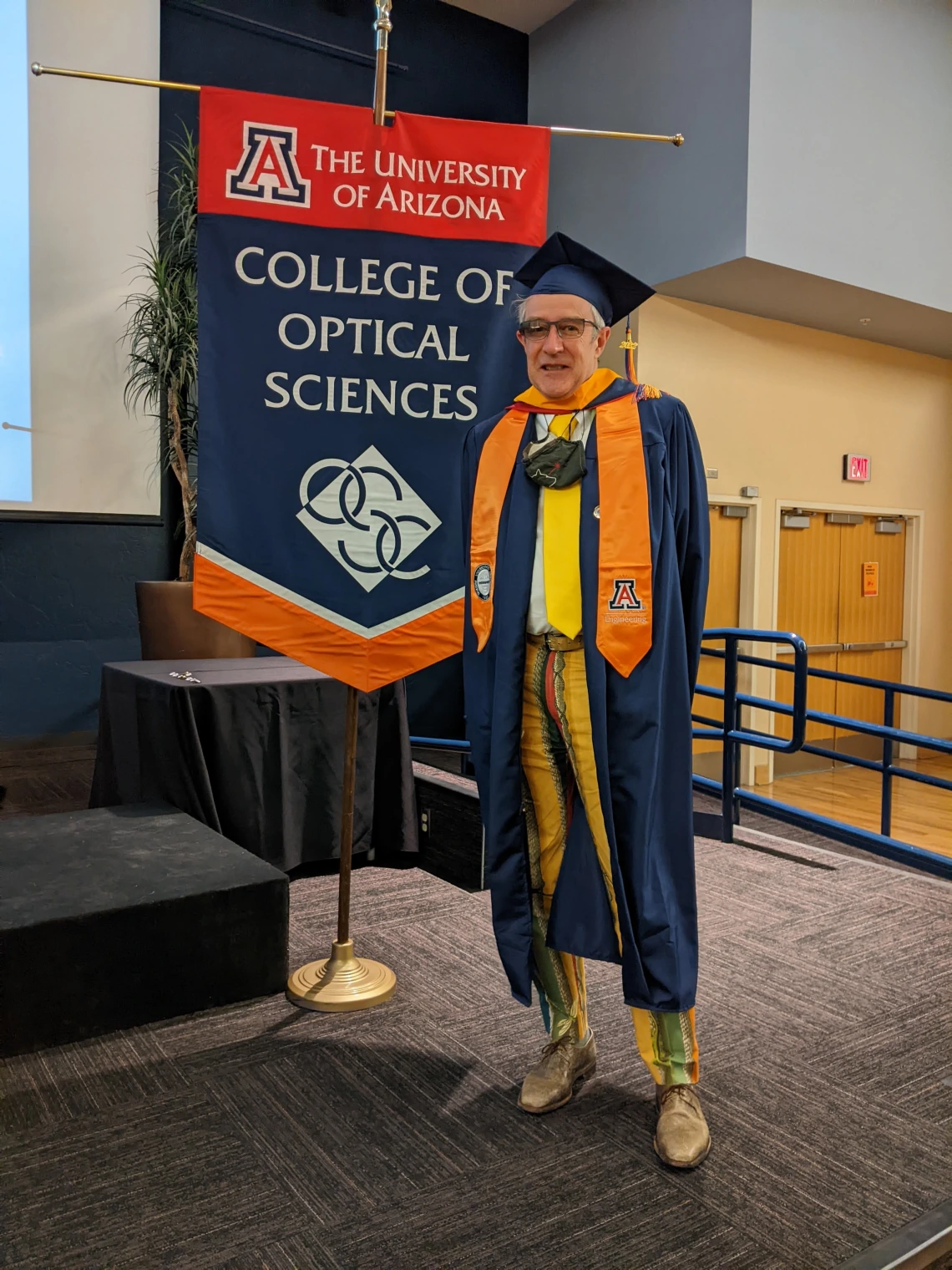 Mark Shand Graduation