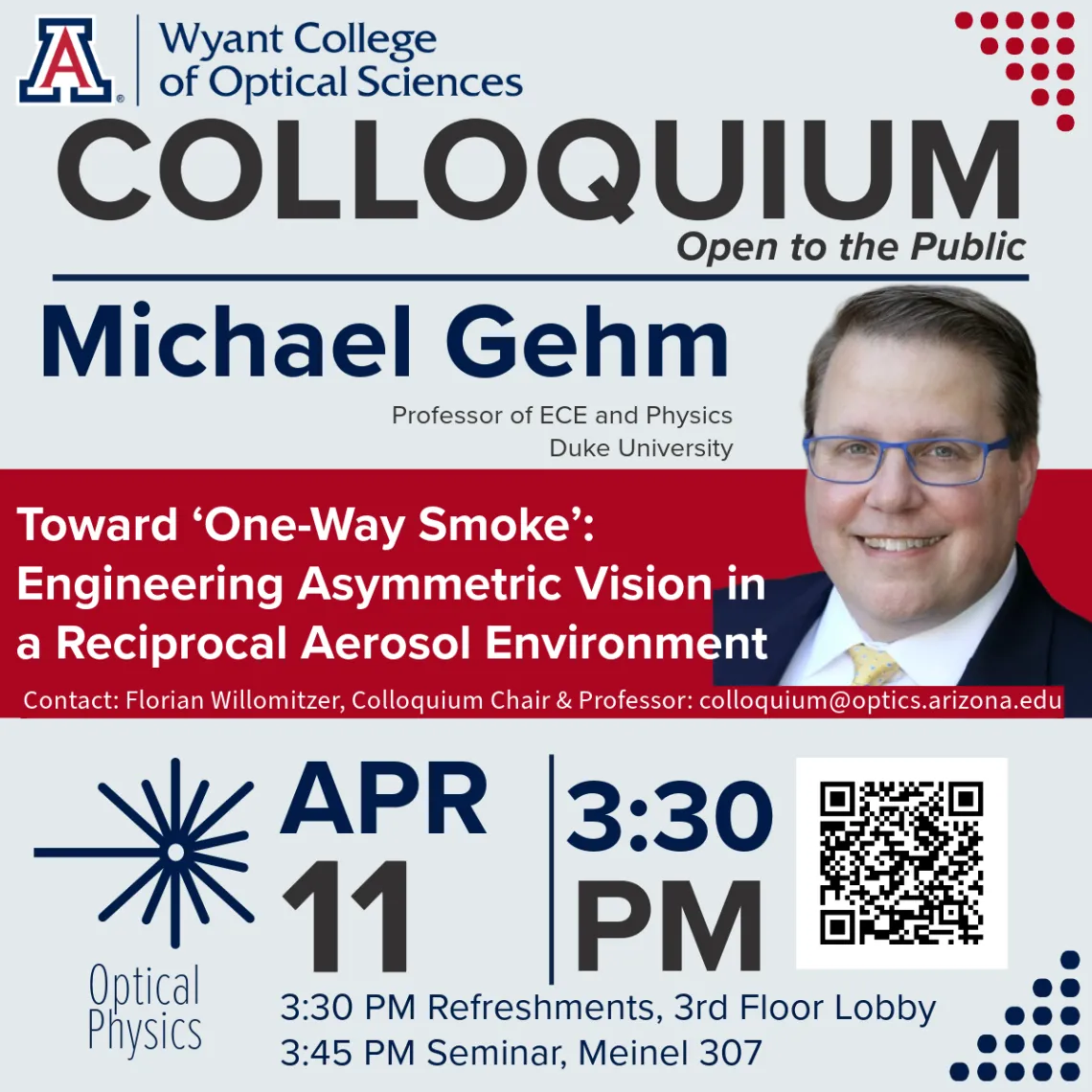 Gehm Colloquium