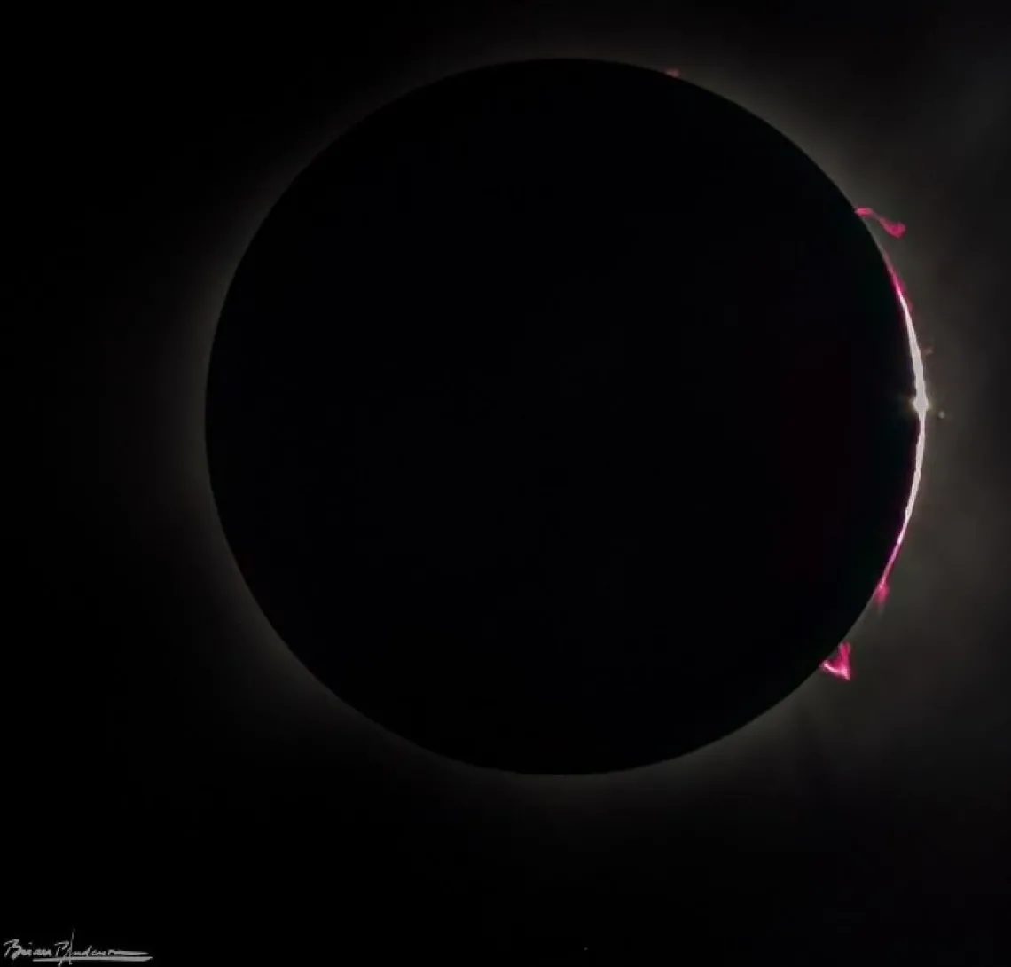 Total Solar Eclipse in Texas