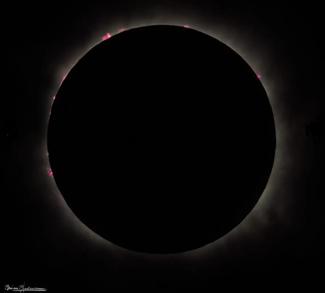 Total Solar Eclipse in Texas