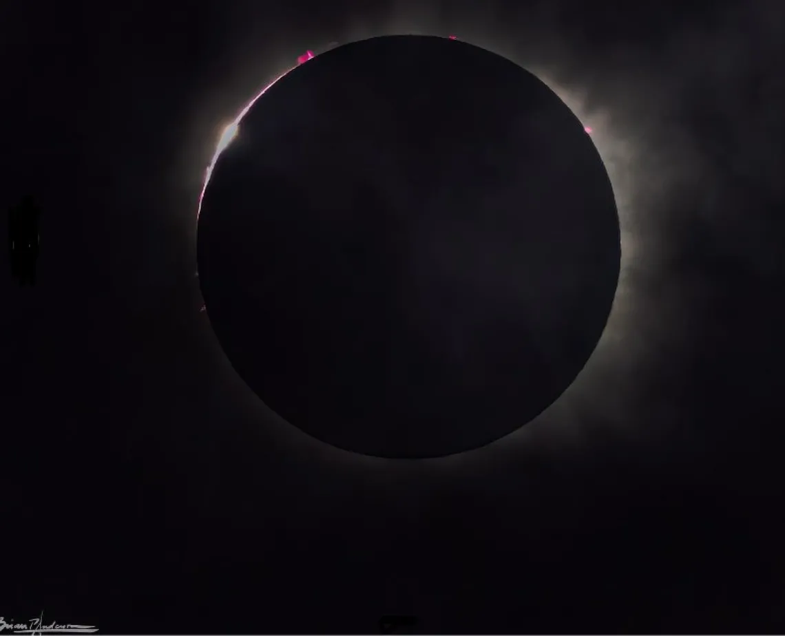 Total Solar Eclipse in Texas