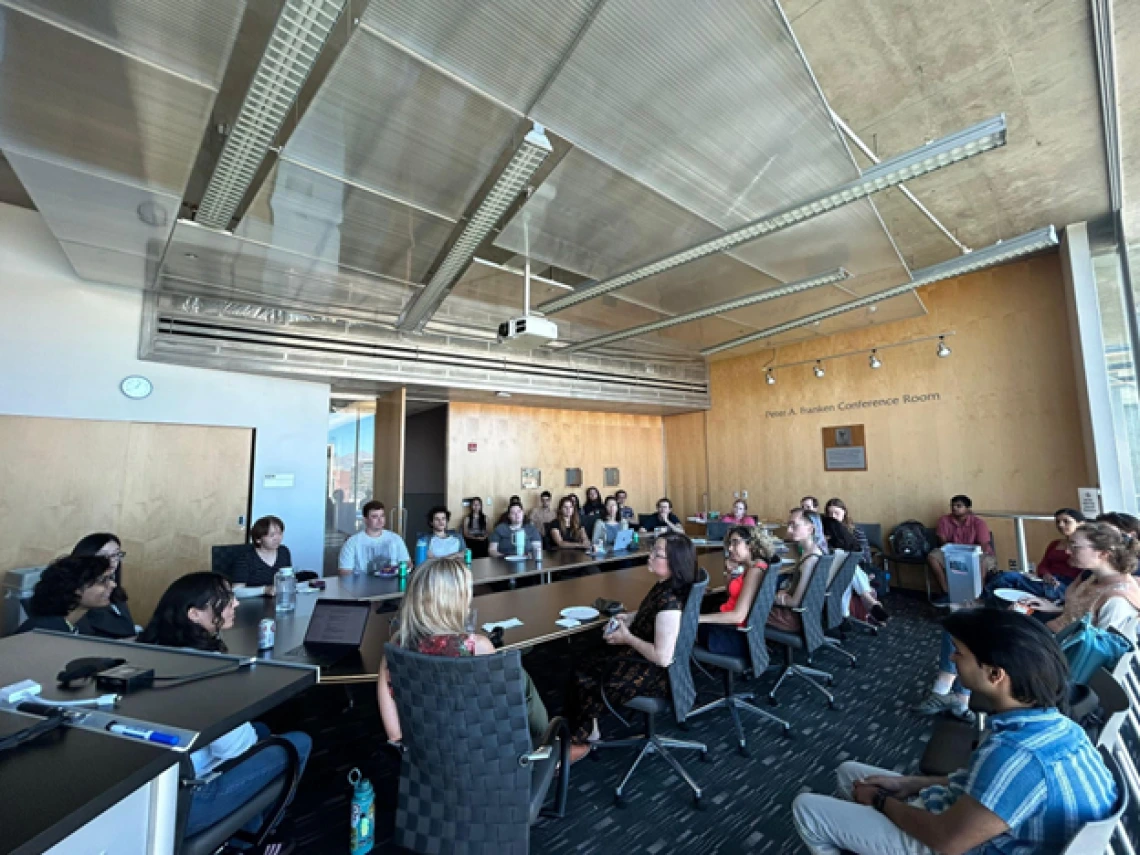 Lunchtime with Women faculty for professional development.