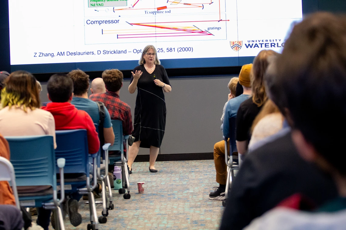 Donna Strickland Colloquium