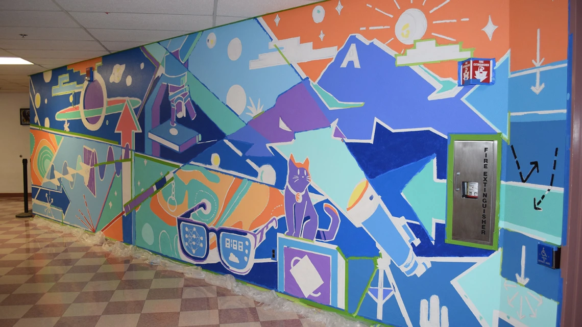 Fourth Floor Mural