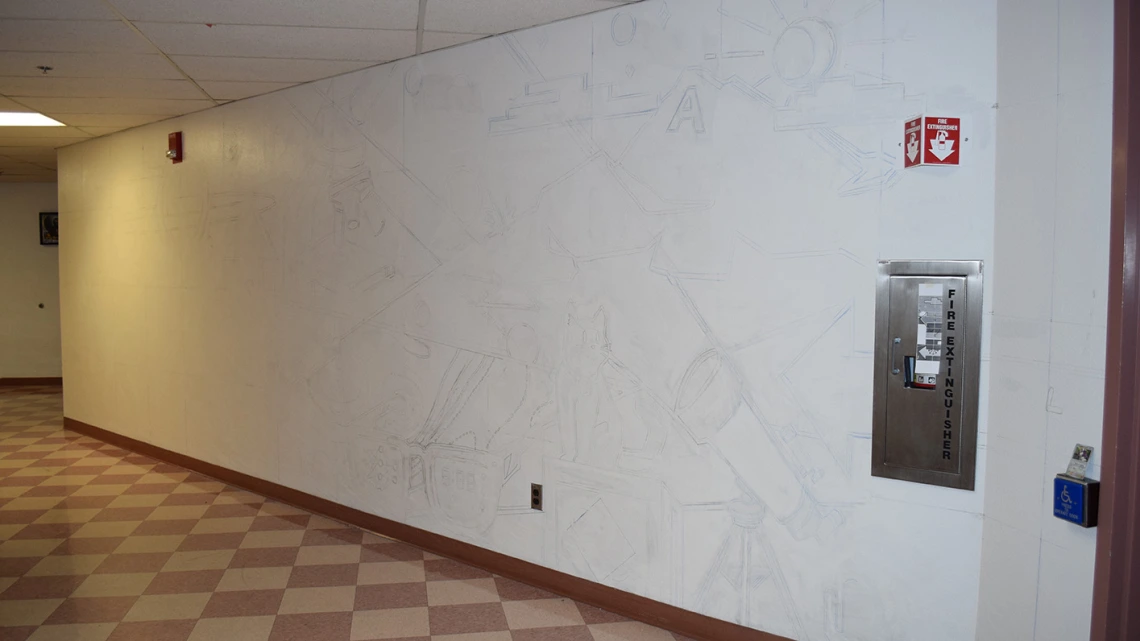 Fourth Floor Mural