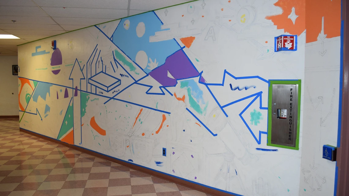 Fourth Floor Mural