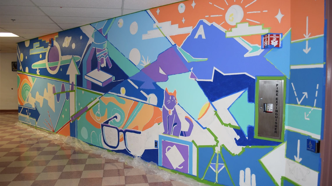 Fourth Floor Mural