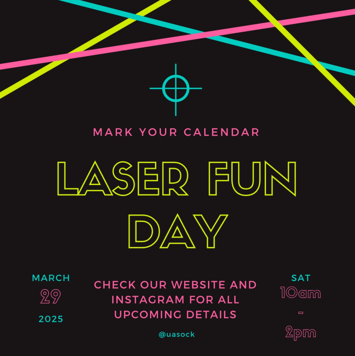 Laser Fun Day 2025 Ad