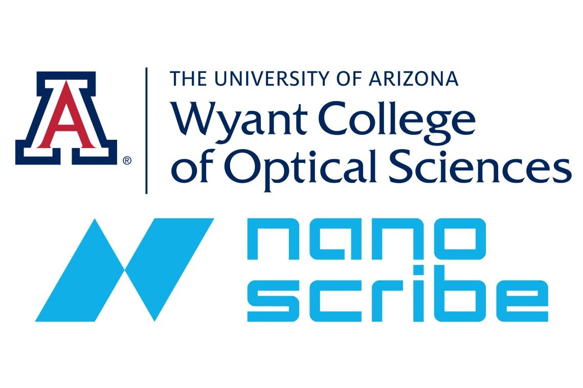 Wyant College and Nanoscribe logos